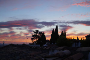 Solana de Granada - Climbing and outdoor hostel: Granada sunset