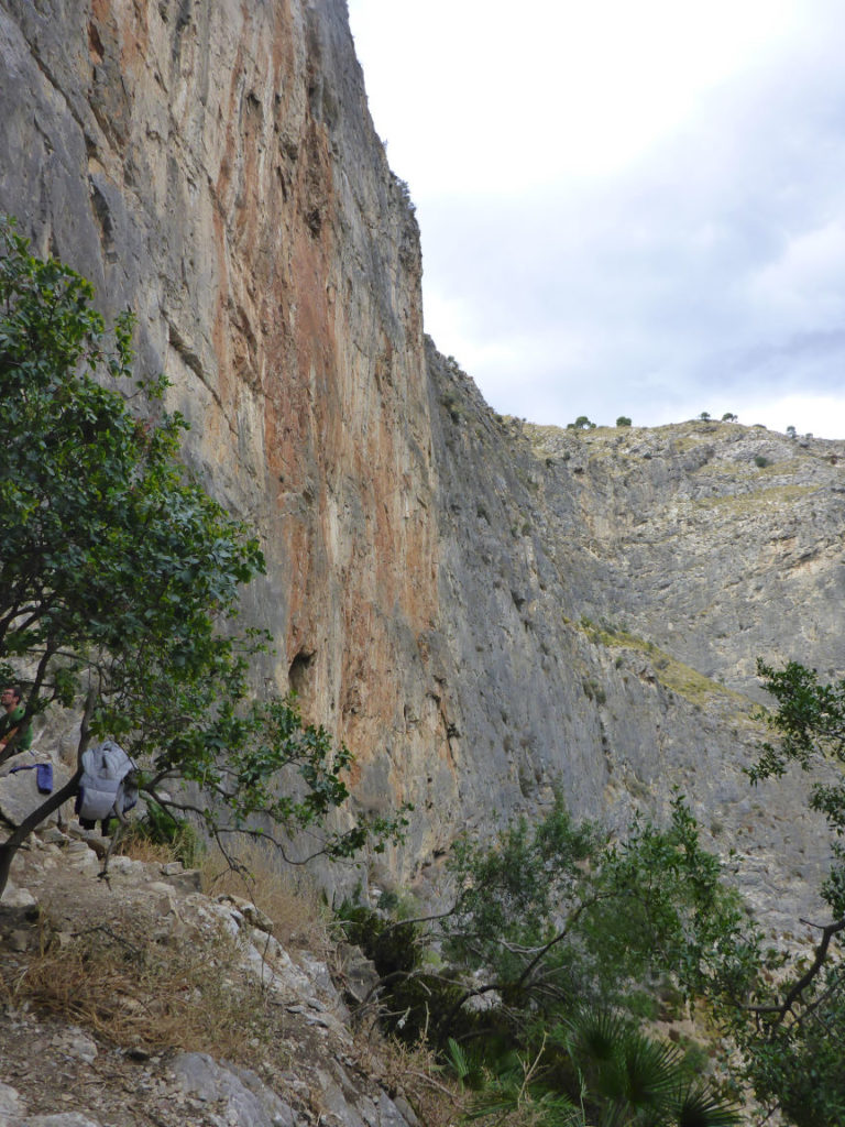 Climbing sector Granada - Los Vados