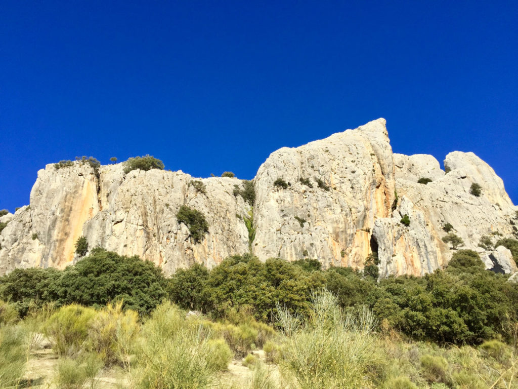 Climbing sector Granada - Peña Cabrera/Naranjito